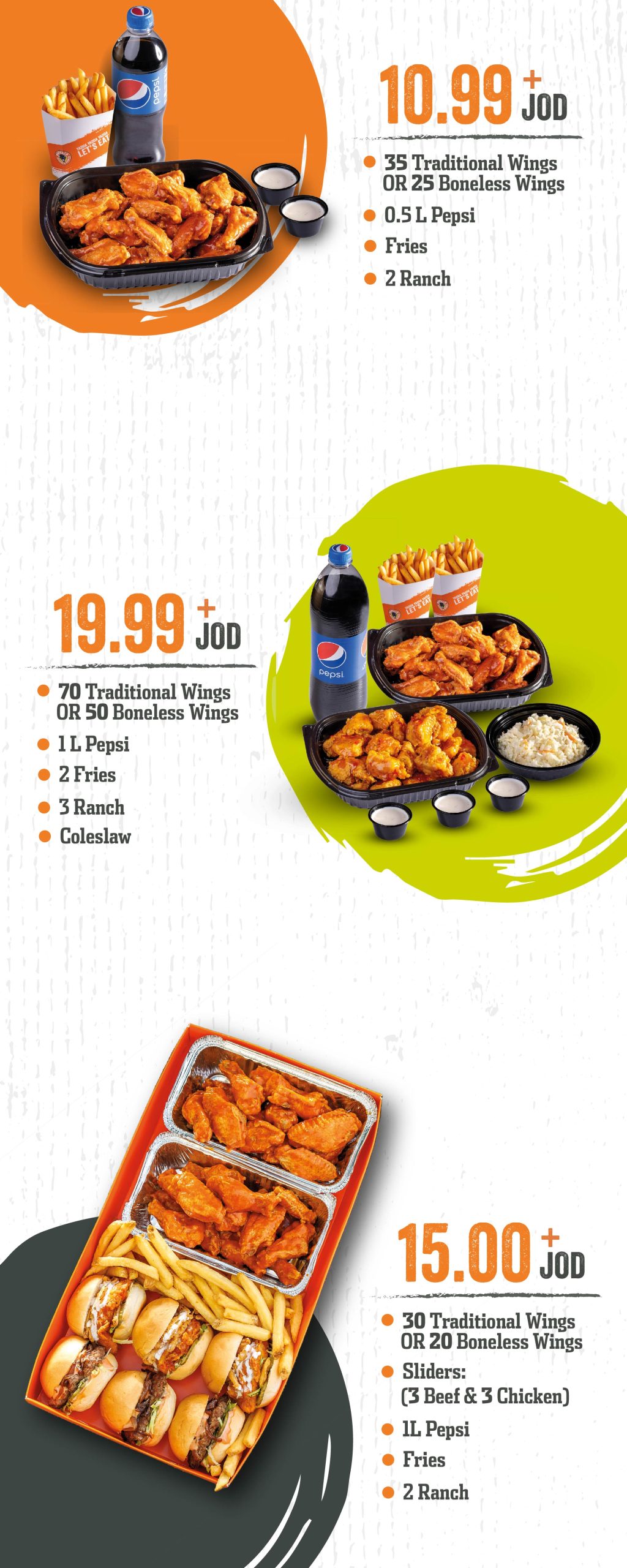 Buffalo Wings and Rings Amman » DELIVERY OFFERS